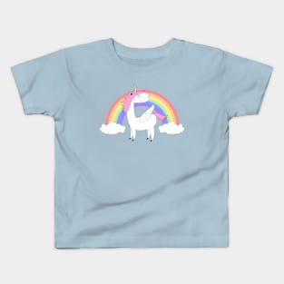 Unicorn Rainbow Pastel Kids T-Shirt